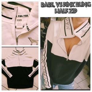 HTF, like new vs pink bling quarter zip